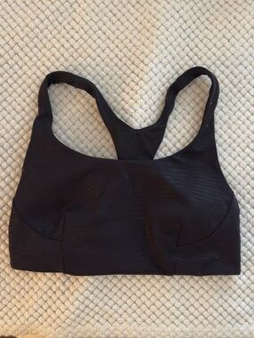 lululemon athletica Black Racerback Sports Bra